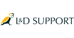 L & D Support Logo mit Eule