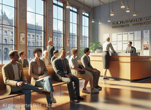 Bürgeramt - mit KI erstelltes Bild