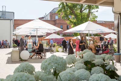 Bildungs- und Kulturhaus Peter Edel - Hinterhof